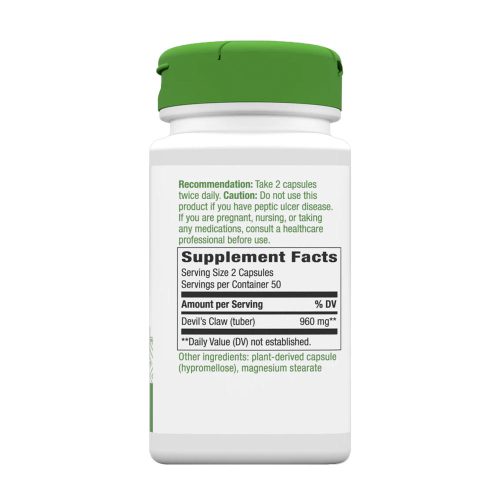 Nature's Way Devil’s Claw Secondary Root - Ördögkarom Kapszula 100 Kapszula