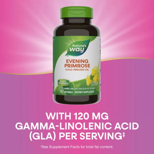 Nature's Way Evening Primrose Oil Max Strength 60 Lágykapszula