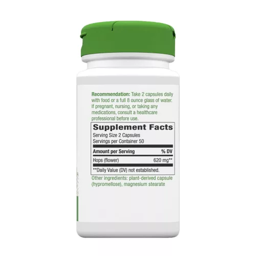 Nature's Way Hops Flowers - Közönséges Komló Kapszula 100 Kapszula