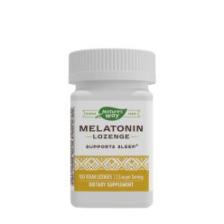 Nature's Way Melatonin Lozenges 100 Szopogató Tabletta