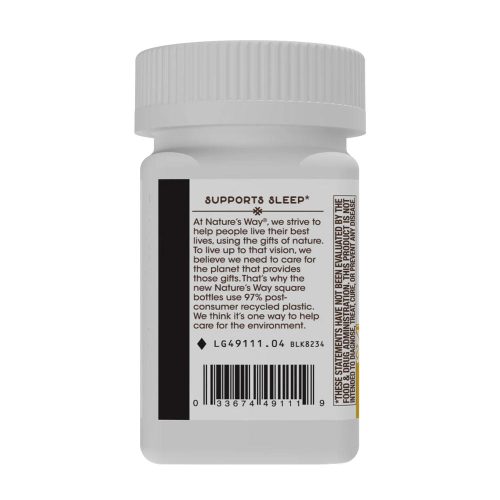 Nature's Way Melatonin Lozenges 100 Szopogató Tabletta