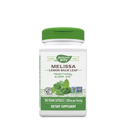 Nature's Way Melissa-Lemon Balm - Citromfű Levél Kapszula 100 Kapszula