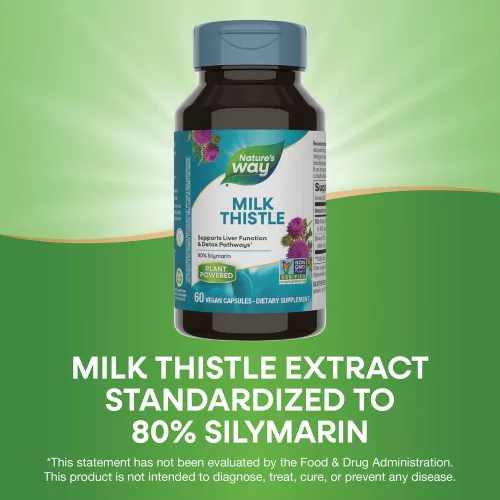 Nature's Way Milk Thistle - Máriatövis Kapszula 60 Kapszula