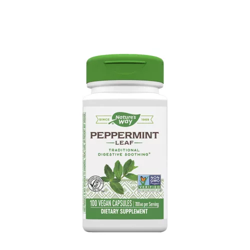 Nature's Way Peppermint Leaf - Borsmenta Levél Kapszula 100 Kapszula