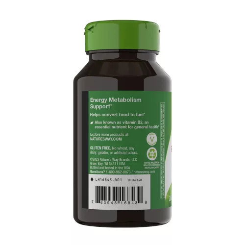 Nature's Way Riboflavin Vitamin B2 30 Tabletta