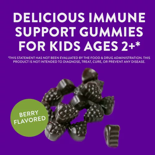 Nature's Way Sambucus Kids Immune Gummies 60 Gumicukor