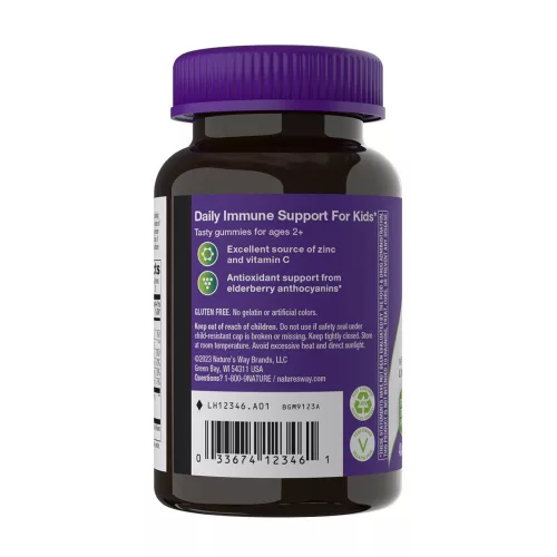 Nature's Way Sambucus Kids Immune Gummies 60 Gumicukor
