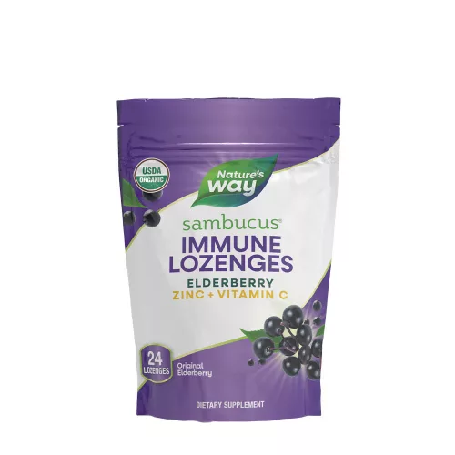 Nature's Way Sambucus Immune Természetes Szopogató Tabletta 24 szopogatótabletta