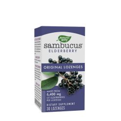   Nature's Way Sambucus Original Lozenges - Bodza Szopogató Tabletta 30 Szopogató Tabletta