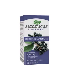   Nature's Way Sambucus Original Lozenges - Bodza Szopogató Tabletta 30 Szopogató Tabletta
