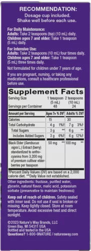 Nature's Way Sambucus Traditional Immune Syrup 240 ml