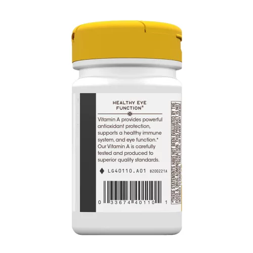 Nature's Way Vitamin A 100 Lágykapszula