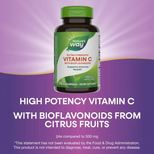 Nature's Way Vitamin C with Bioflavonoids 100 Kapszula
