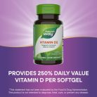 Nature's Way Vitamin D3 120 Lágykapszula