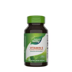 Nature's Way Vitamin E D-Alpha Tocopherol 100 Kapszula