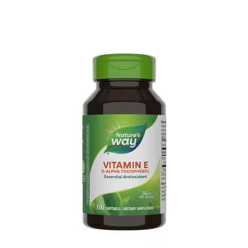 Nature's Way Vitamin E D-Alpha Tocopherol 100 Kapszula