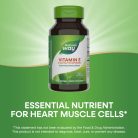 Nature's Way Vitamin E D-Alpha Tocopherol 100 Lágykapszula
