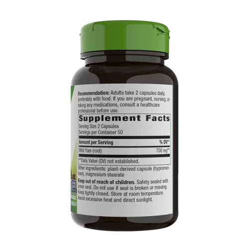 Nature's Way Wild Yam Root 100 Kapszula