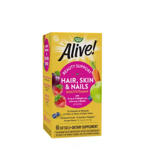 Nature's Way Hair Skin & Nail 60 Lágykapszula