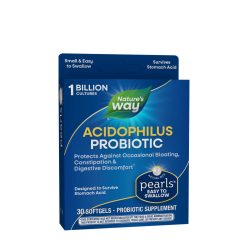   Nature's Way Probiotic Pearls® Acidophilus 30 Lágykapszula