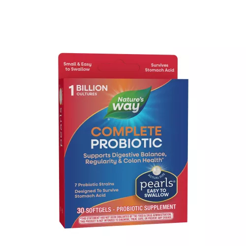 Nature's Way Probiotic Pearls® Complete 30 Lágykapszula