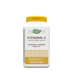   Nature's Way Vitamin C with Rose Hips - C-Vitamin Csipkebogyóval 250 Kapszula