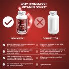 Ironmaxx Vitamin D3 + K2 150 Tabletta