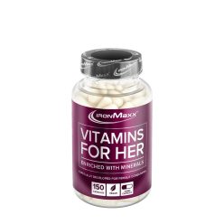 Ironmaxx Vitamins For Her - Női Vitamin 150 Kapszula