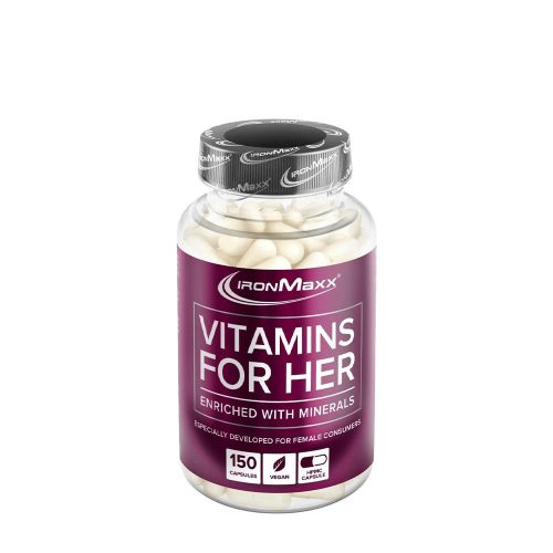 Ironmaxx Vitamins For Her - Női Vitamin 150 Kapszula