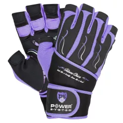 Power System Gloves Fitness Chica - Női Edzőkesztyű Lila