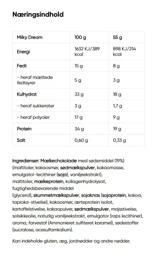 Wispy Protein Bar 55 g