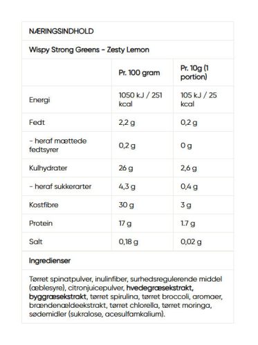 Wispy Strong Greens 300 g