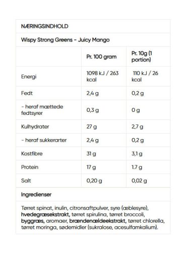 Wispy Strong Greens 300 g