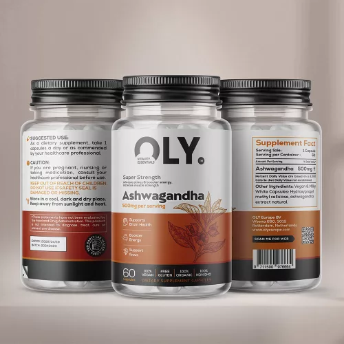 Oly Ashwagandha 500 mg 60 Kapszula