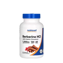 Nutricost Berberine HCl With Ceylon Cinnamon 120 Kapszula
