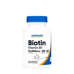 Nutricost Biotin 10.000 mcg 120 Kapszula