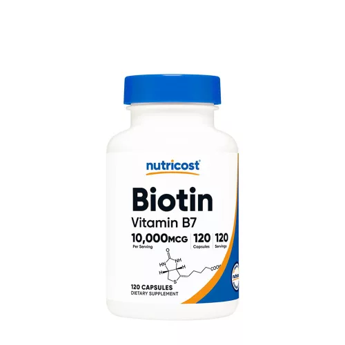 Nutricost Biotin 10.000 mcg 120 Kapszula