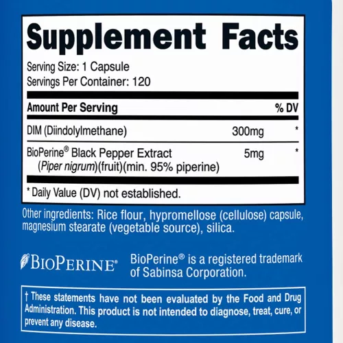 Nutricost DIM Capsules 300 mg 120 Kapszula