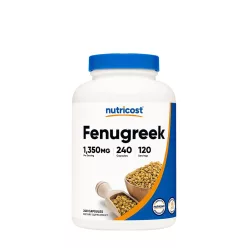 Nutricost Fenugreek 1350 mg - Görögszéna 240 Kapszula