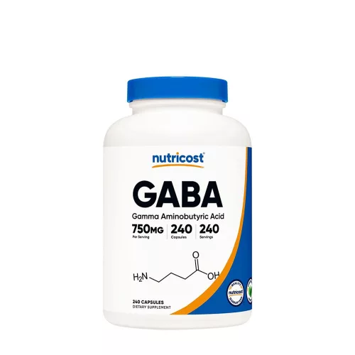 Nutricost Gaba 750 mg 240 Kapszula