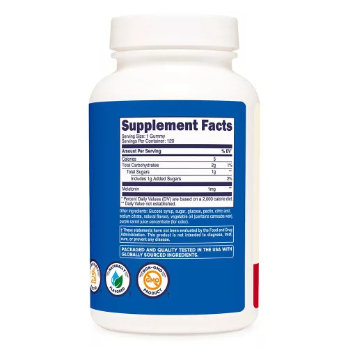 Nutricost Kids Melatonin Gummies - Melatonin Gumicukor Gyerekeknek 120 Gumicukor