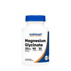 Nutricost Magnesium Glycinate 210 mg 90 Kapszula