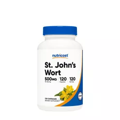   Nutricost St. John's Wort 500 mg - Közönséges Orbáncfű 120 Kapszula
