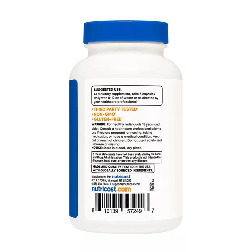 Nutricost Testosterone Complex 1.800 mg 90 Kapszula