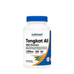 Nutricost Tongkat Ali 1.000 mg - Vegan 120 Kapszula