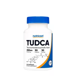 Nutricost Tudca 250 mg 30 Kapszula
