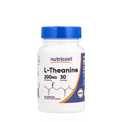 Nutricost L-Theanine 200 mg 30 Kapszula