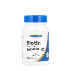 Nutricost Biotin 10.000 mcg 30 Kapszula