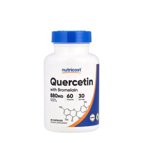 Nutricost Quercetin (With Bromelain) 880 mg 60 Kapszula
