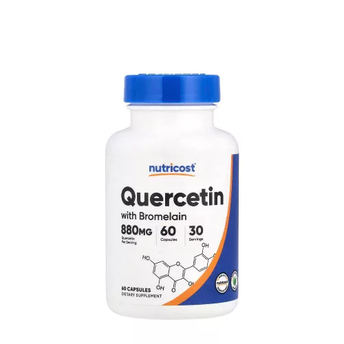 Nutricost Quercetin (With Bromelain) 880 mg 60 Kapszula
